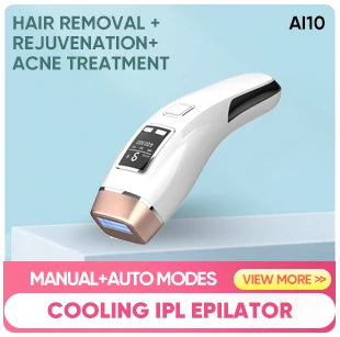 Lescolton 2 em 1 IPL Epilator – Depilação a Laser Permanente com Display LCD, Modelo T009i