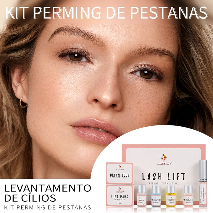 ICONSIGN Lash Lift Kit – Kit de Permanente para Cílios